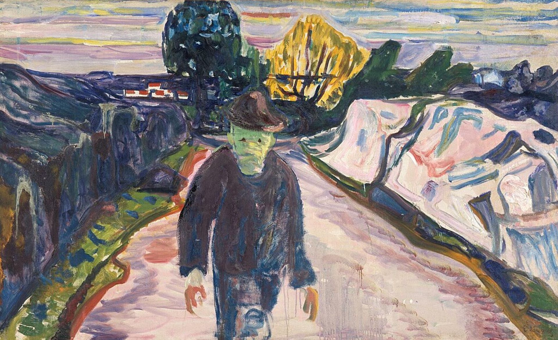 Edvard Munch, The Murderer, 1910